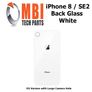 iPhone 8 SE2 Replacement Back Glass Door Cover with Adhesive White Image 3