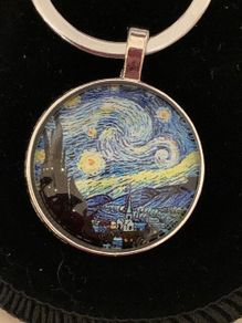 Van Gogh Keyring