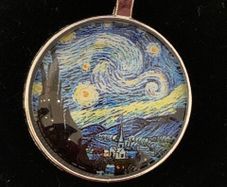 Van Gogh Keyring