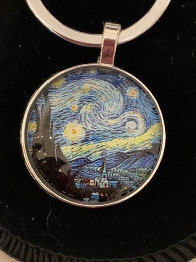 Van Gogh Keyring