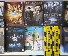 TV DVD Box Sets - The Shield, Deadwood, Breaking Bad, The Killing, NYPD Blue, Ricky Gervais