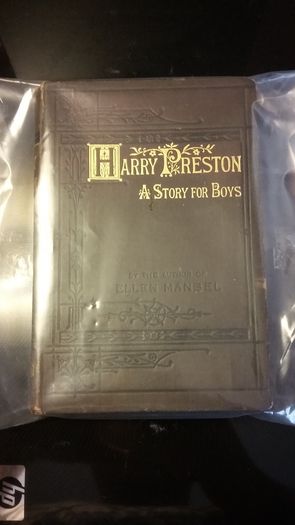 Harry Preston - A Story For Boys - Book From 19th Century