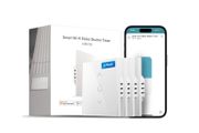 Meross WiFi Blinds Switch, Smart LED Curtain Switch, Compatible with Apple HomeKit, Siri, Alexa and Google Assistant, Neutral Wire Required, 4 Pack