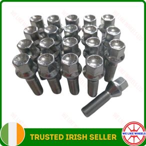 20 x New Extended Bolts (40mm) Audi, Volkswagen, Seat, Skoda, Mercedes (E20) Delivery