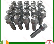 20 x Tapered Bolts 40mm. Fit Volkswagen models (E20) Delivery