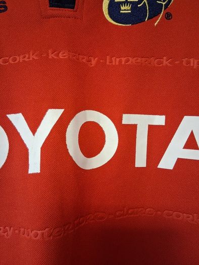Munster Jersey.  Official Adidas Munster Rugby Home Jersey.  Collect In Dublin Or Receive Via Post.
