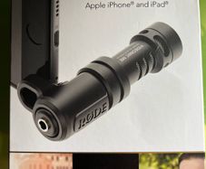 Rode directional microphone for Apple iPhone & iPad