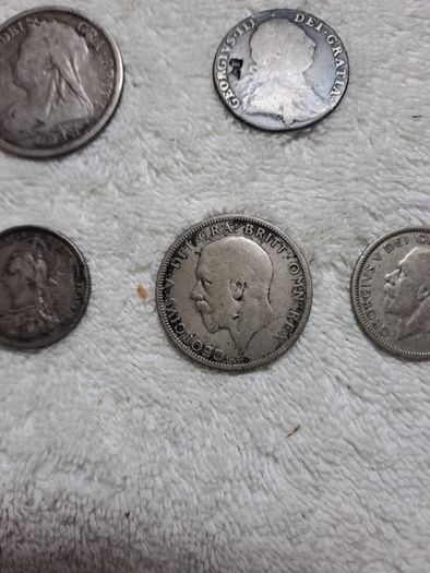 British Empire silver coins