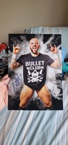 Robbie X NJPW Bullet Club Autograph