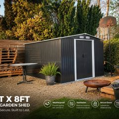 Metal Garden Shed 10ft x 8ft