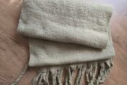 Green winter scarf