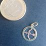 585 14ct two-tone star sign pendant Sagittarius Image 3