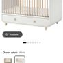 Ikea Myrlla Cot Bed White with Pocket Sprung Mattress (See pics adjustable suitable from newborn) Image 2