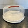 Cake Container - Curver Round Cake Box White Image 5