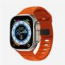 Soft Silicone Strap For Apple Watch Band Ultra 49mm 45mm 41mm 44mm 40mm Sport Watchband Iwatch Series 9 8 7 6 5 4 3 2 Bracelet Image 4