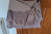 Claire Kennedy Taupe skirt Size 10/12