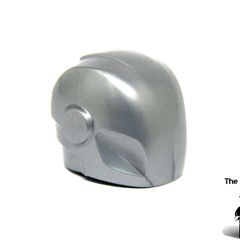 LEGO Iron Man Silver Gray Colour Helmet Unprinted Prototype Rare And Hard To Find