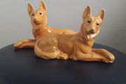 Pair of Vintage - Dog Ornaments