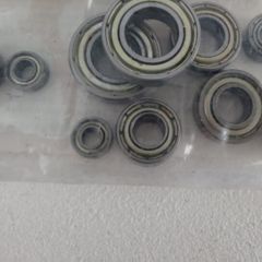 10pcs Set of Ball Bearings with Loose Collars.