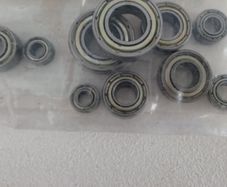10pcs Set of Ball Bearings with Loose Collars