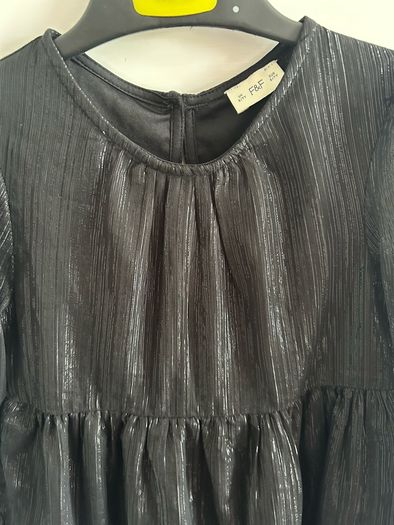 6-7y black dress