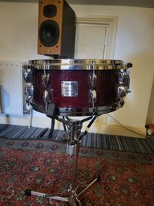 yamaha maple custom absolute snare 13x5