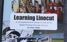 Learning  Linocut/Susan Yeates