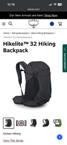 Osprey Hiking Bag