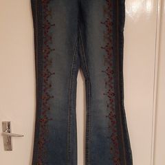 Vintage look bootcut jeans