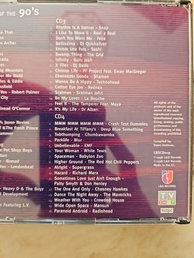 Superhits Of The 90's  4CD Boxset