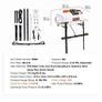 ATV Spot Sprayer, 15.9 Gal/60 L ATV/UTV Broadcast Sprayer with A Nozzle Boom, 12 V Pump Weed Sprayer with Water Tank, 1.9 GPM Flow Rate, Adjustable 0-72 PSI, 20FT Hose, White Image 5