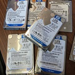 1TB...2.5 inch hard drives