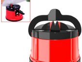 knife sharpener scissors hand knives with suction cup fixing tungsten carbide red Base for kitchen lever
