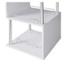 BRAND NEW Light luxury modern minimalist bar table, bar table, dining table, with three shelf space wine rack Image 3