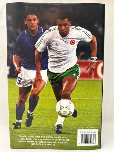 Paul McGrath, Signed Autobiography Back From The Brink, Irish Football Legend