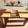 Solid Wood Extendable Dining Table Image 5