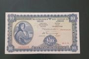 1975 Irish Ten Pound Note
