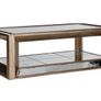 Flamant 'Mitchell' Mirrored Coffee Table Image 3
