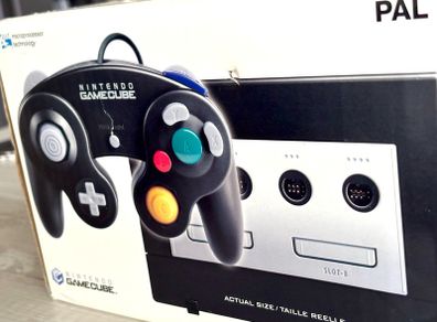 Nintendo GameCube Console in Black - Boxed and Beautiful