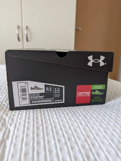 Under Armour trainers, brand new, size 10.5 UK and 11.5 US