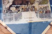 Vintage Picture Of Lourdes  X 2