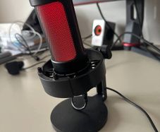 FIFINE USB Microphone for Recording and Streaming on PC and Mac,Headphone Output and Touch-Mute Button,Mic with 3 RGB Modes -A8