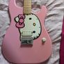 Hello Kitty Squier Guitar Image 8