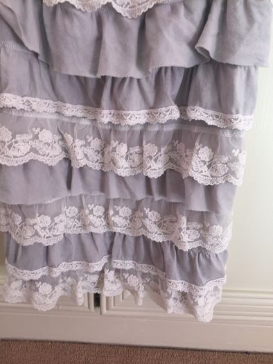 Hollister size L pretty grey top