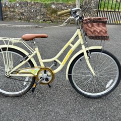 24" Viking girls bike with basket