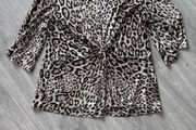 ladies top  shiny design all through it