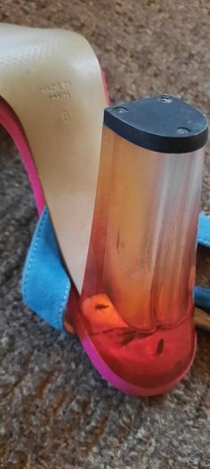 Summer Pink and Green ASOS High Heels(Size:6)