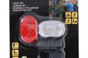 Dunlop - Bicycle Front &amp; Rear Bike Lights Set