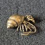 3 brass crabs,. Solid brass. Image 6