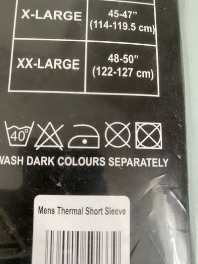 New Men's Thermal Top